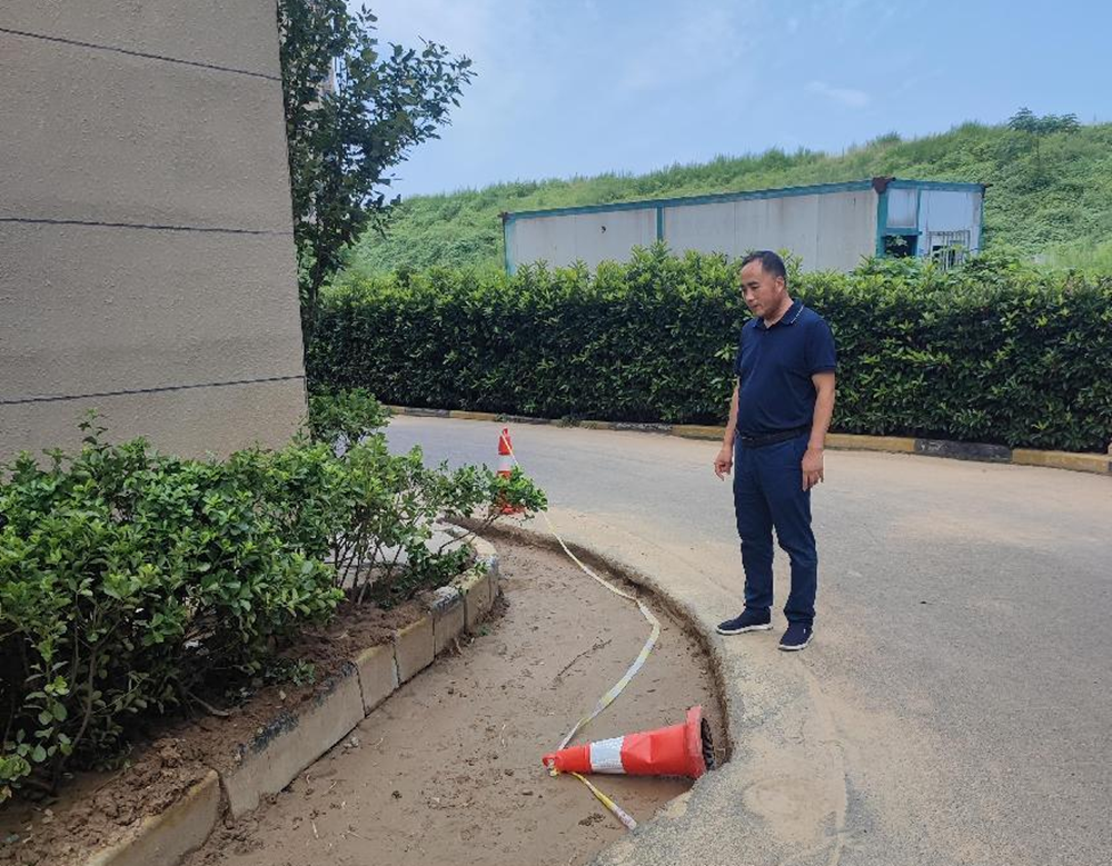 爱游戏平台 - 官网ID注册_ | 会员账号平台中心党委委员、副总经理祁红军到柳林安置区检查督导消防整改和验收工作